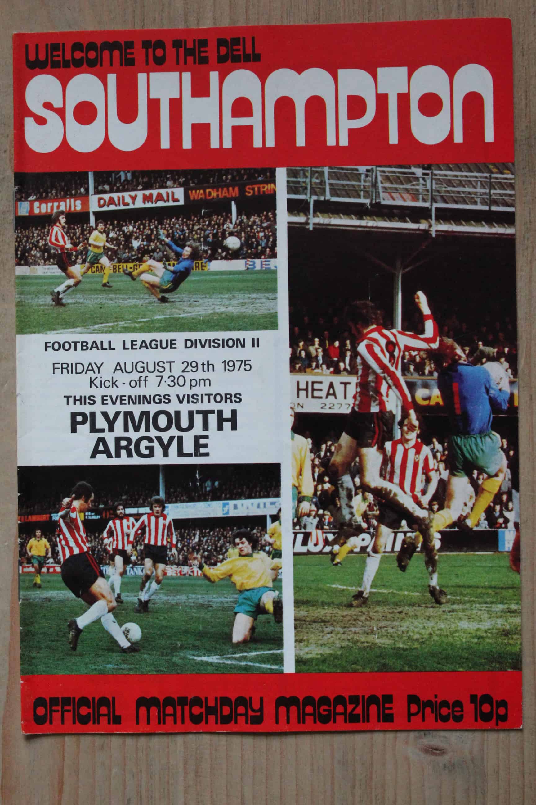 Southampton FC v Plymouth Argyle FC